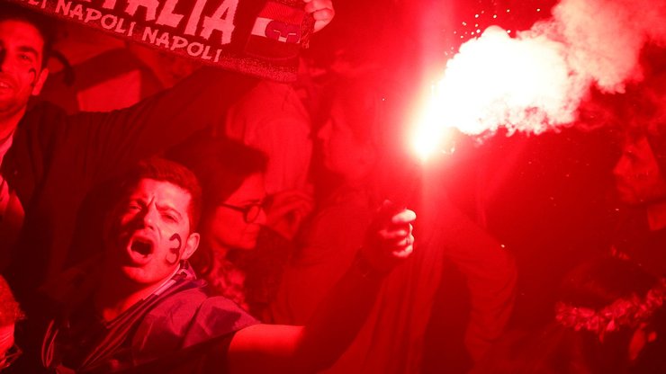 Фанаты "Наполи"