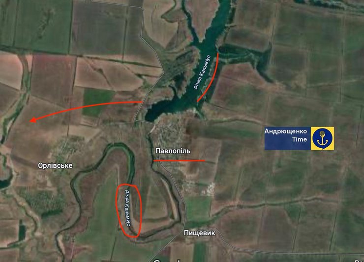 Російські окупанти планують фактично вбити річку Кальміус у Донецькій області