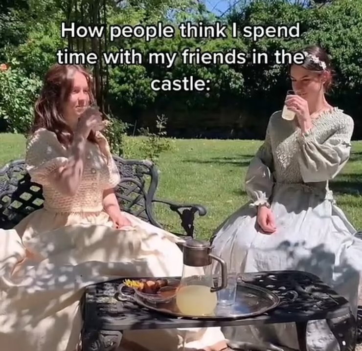 замок, Италия, TikTok