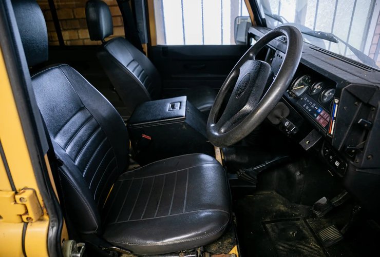 Салон Land Rover Defender, Land Rover Defender 110, Land Rover, Land Rover Defender 1992 г.