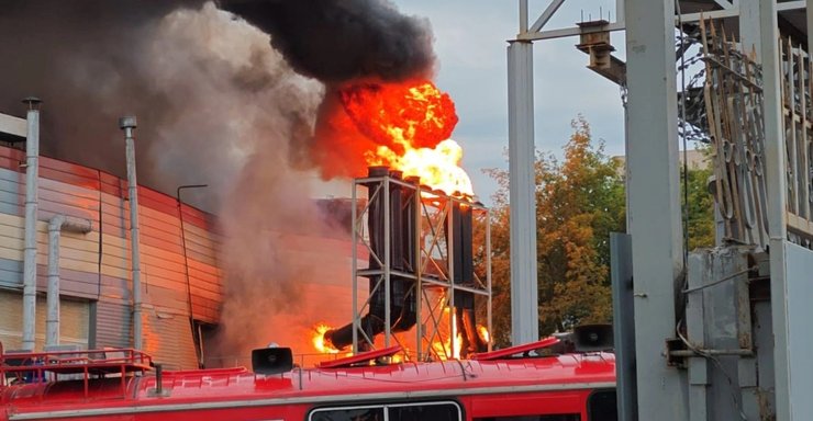 нпо автоматики, пожежа, пожежа на російському заводі, в Росії горить завод, єкатеринбург