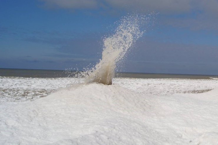 фото, ледяные вулканы