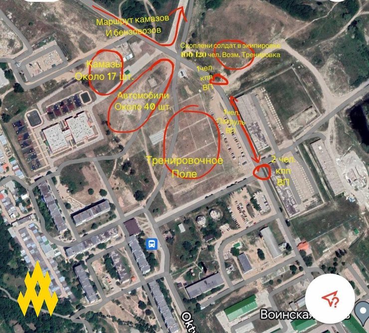 Партизани провели розвідку на території Перевального в Криму