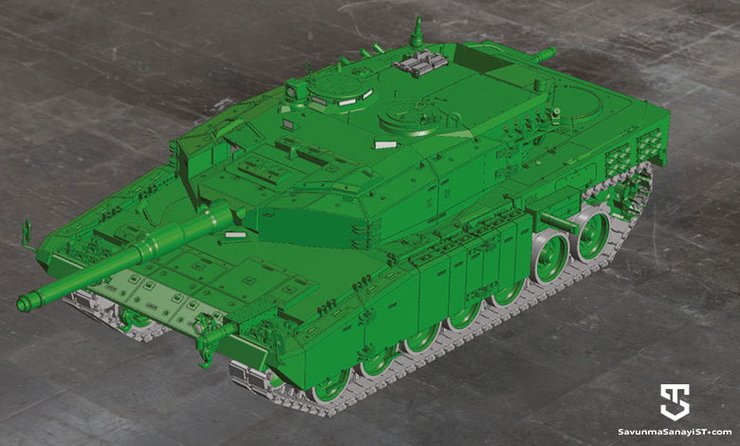 модернизация турецкого танка