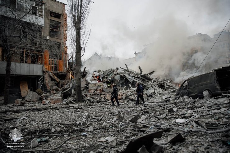 Обстрел Харькова 2 января