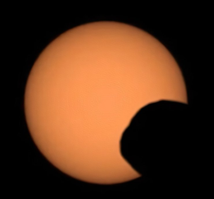 Сонячне затемнення Марс