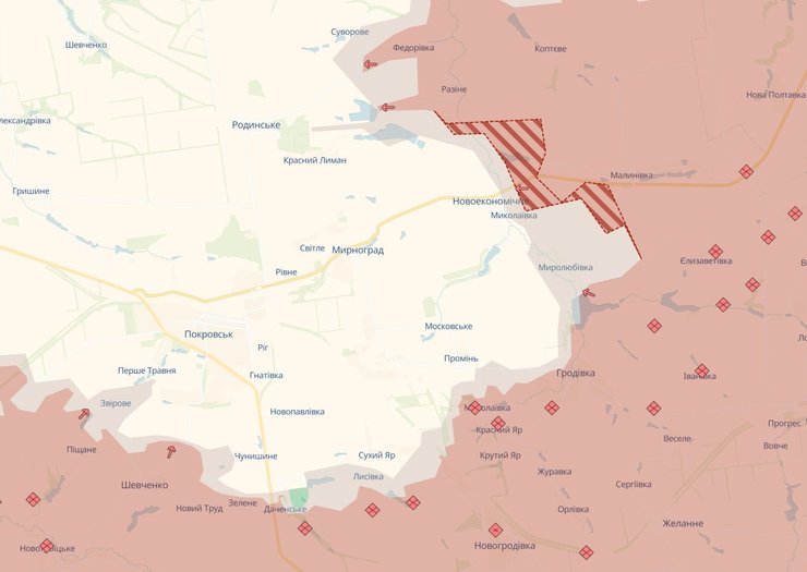 фронт Покровское направление