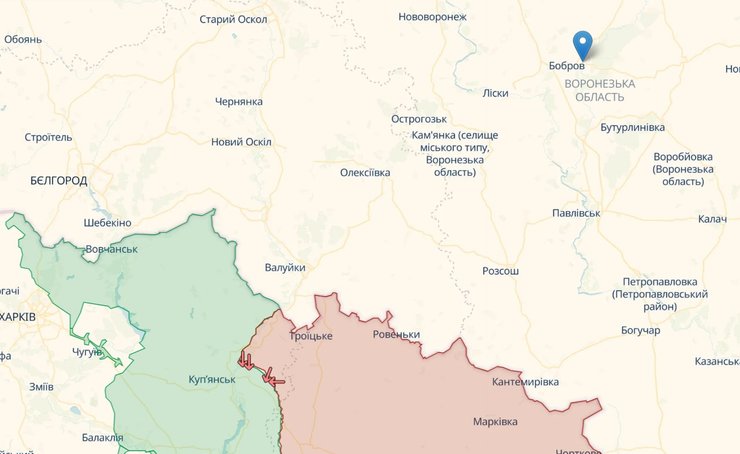 Воронезька область РФ