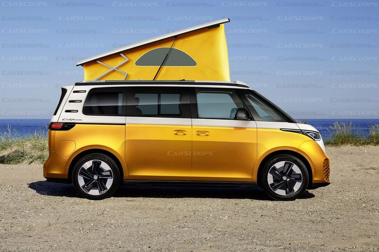Volkswagen California, Volkswagen ID.Buzz, электромобиль Volkswagen, Новый Volkswagen California