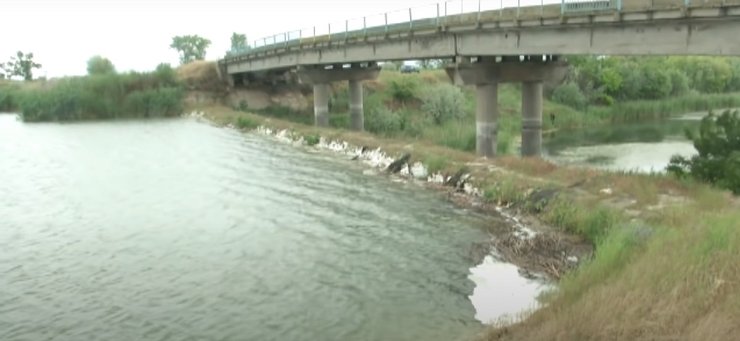 дамба, дамба у криму, крим, вода у крим, північно-кримський канал, дефіцит води, війна за воду, проблеми крима, подача води у крим