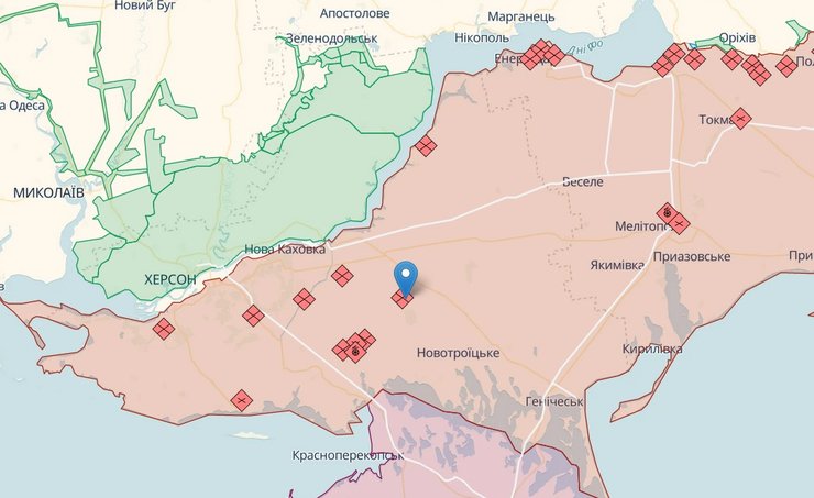 Контрнаступление ВСУ на Таврическом направлении продолжается