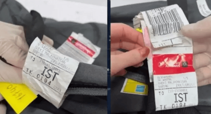 багажная бирка, багаж, аэропорт, Ахмед Хасан, Малак Треки, афера
