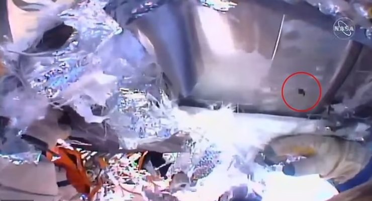 МКС, дыра, корабль Союз