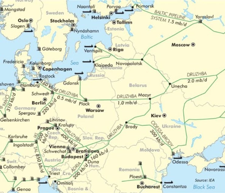 транспортування нафти, бензинова криза, удари по російським нафтобазам, нафтова криза, удари по російській нафтовій інфраструктурі