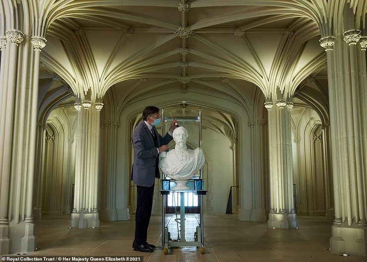 виндзорский замок, уборка