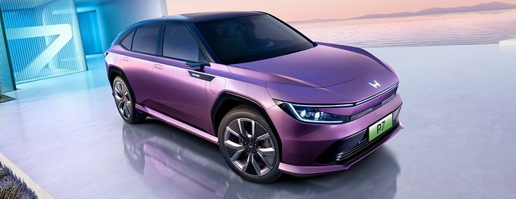 Honda P7 2025, нова Honda P7, електромобіль Honda, кросовер Honda
