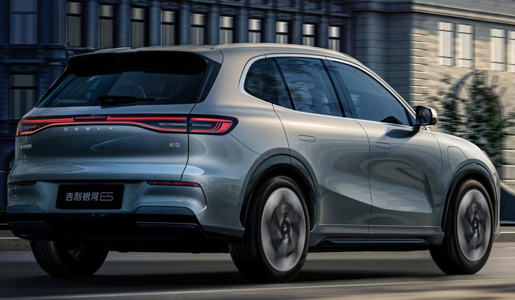 электромобиль Geely Galaxy EX5, Geely Galaxy, новый Geely Galaxy EX5, электромобиль Geely, кроссовер Geely