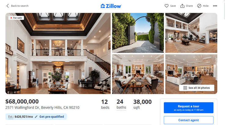 Zillow, будинок Бенніфер