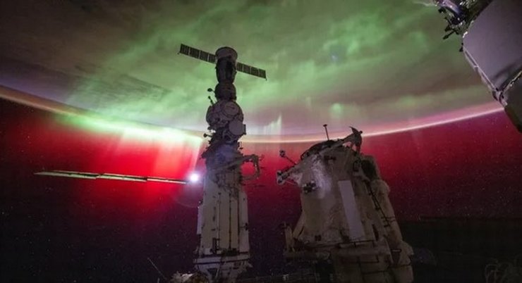 МКС полярне сяйво