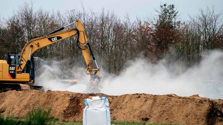 захоронение норок