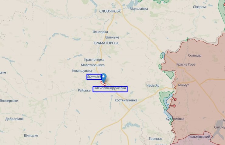 Местность под Краматорском