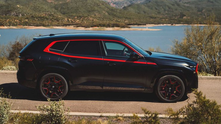 bmw xm label red 2023, BMW XM Label Red, новый BMW XM, BMW XM 2023, кроссовер BMW