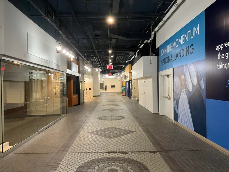 подземный торговый центр в вашингтоне