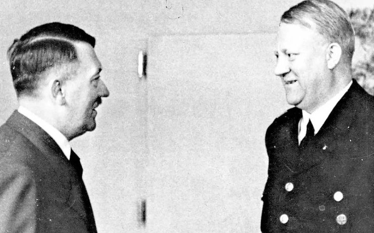 Відкун Квіслінг, Адольф Гітлер, Друга світова, зрада