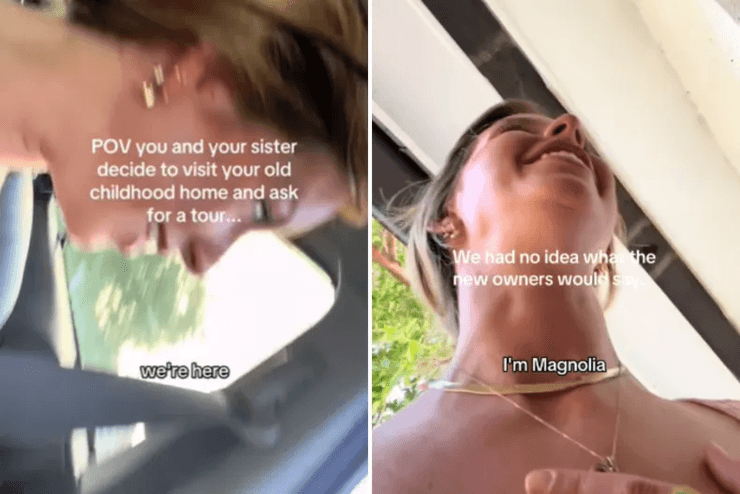 Сестры вернулись в родной дом спустя 18 лет, родной дом, капсула времени, не смогли сдержать слез, связь с прошлым, 18 лет спустя