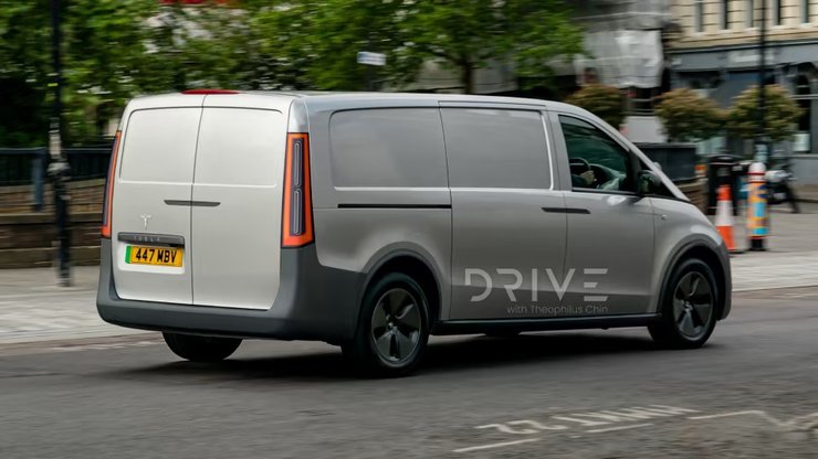 Нова Tesla Robovan, Tesla Robovan 2024, Tesla Robovan, мінівен Tesla, електромобіль Tesla, електрокар Tesla