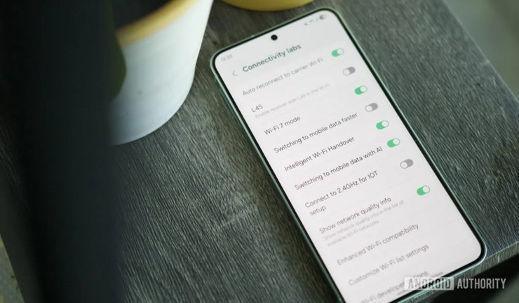 Conectivity Labs меню