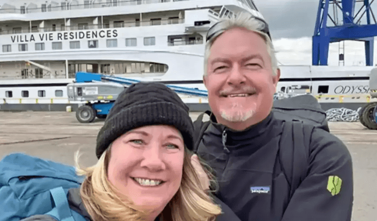 Круїзний лайнер, навколосвітній круїз, життя на лайнері, пара живе в круїзі, Villa Vie Odyssey, пенсіонери, дешевше ніж оренда, круїз на 15 років