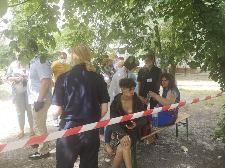 пострадавшие, взрыв, позняки, Киев