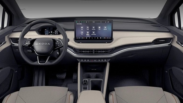 Салон Skoda Elroq Laurin&Klement