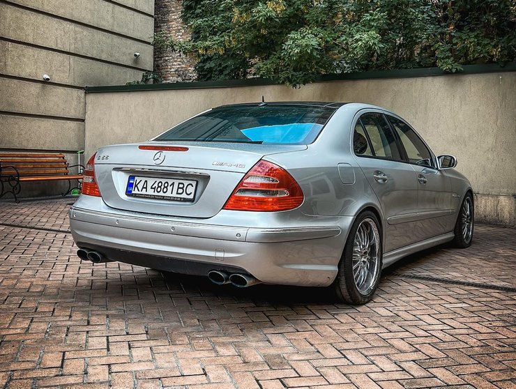 Mercedes E55 AMG, Mercedes-Benz E55 AMG, Mercedes E-Class W211