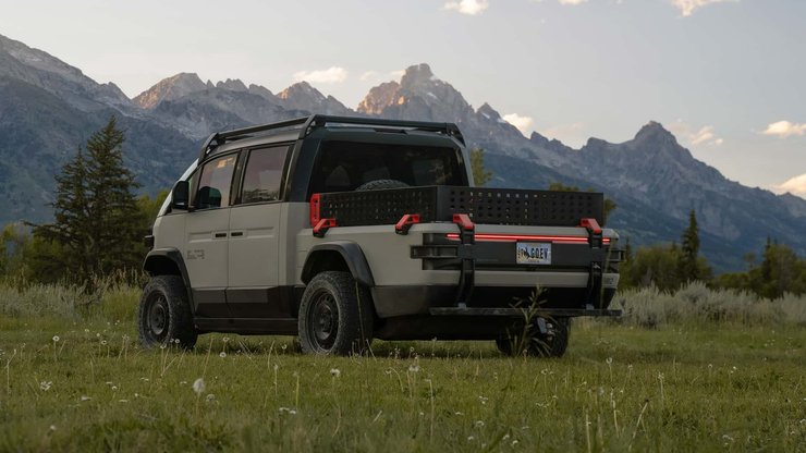 Canoo American Bulldog, пикап Canoo, электромобиль Canoo