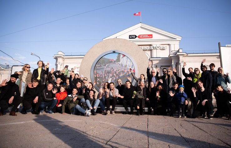 Вильнюс, видеопортал, портал в Люблин