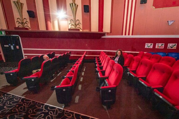 кинотеатр, призраки, шотландия