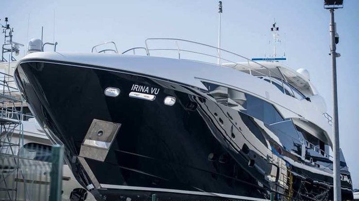 яхта усманова Irina VU