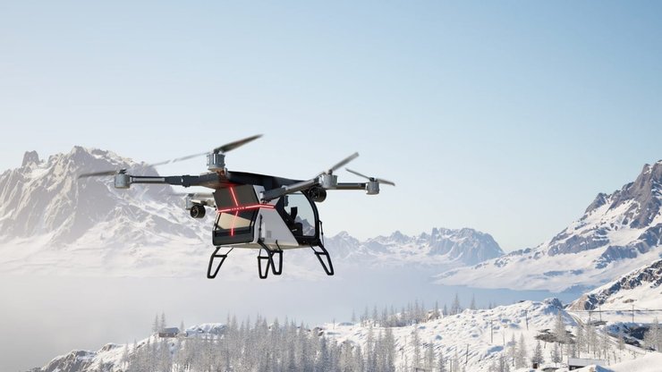 Xpeng AeroHT літаюче модульне авто Xpeng AeroHT