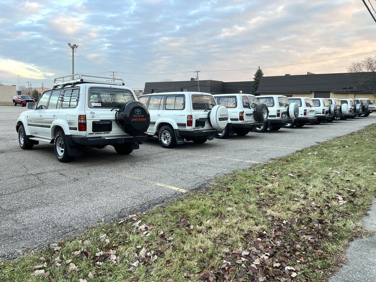 коллекция Toyota Land Cruiser, коллекция авто, Toyota Land Cruiser 80