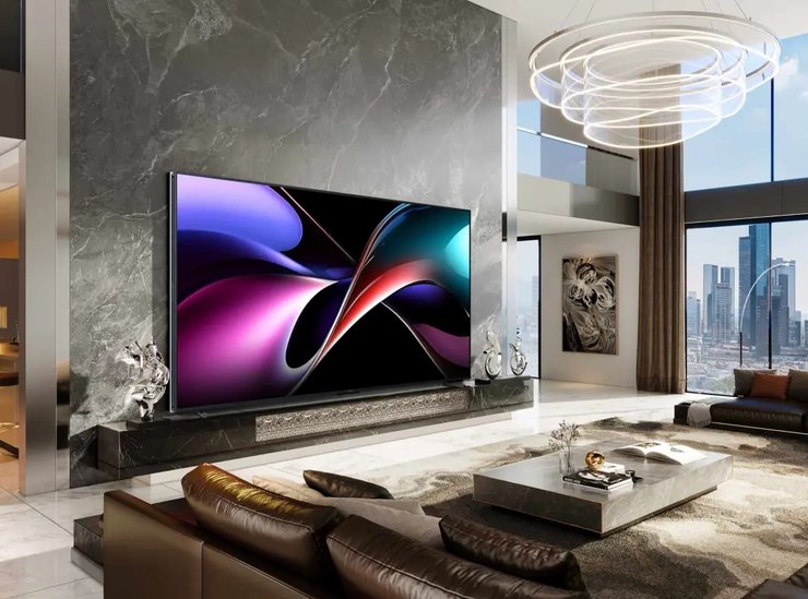 телевізор у вітальні