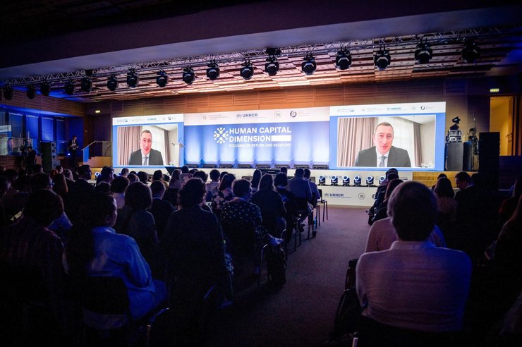 Алексей Чернышов выступил на форуме Human capital dimension at the URC 2025 Focusing on Return and Recovery онлайн