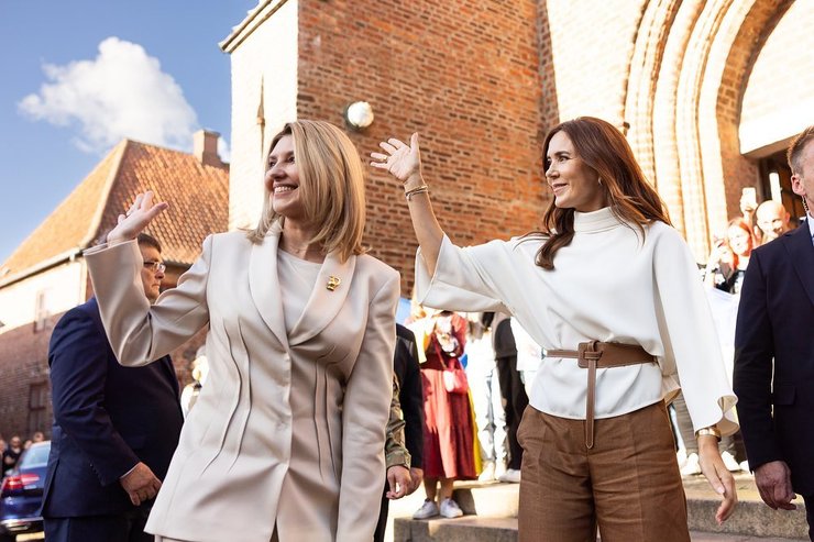 Олена зеленська, кронпринцеса мері