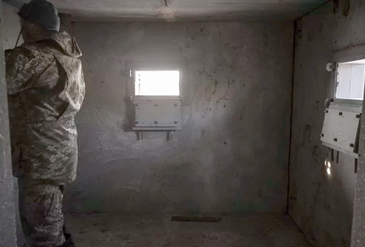 Укрепление ВСУ, фортификации, блиндаж, Запорожская область