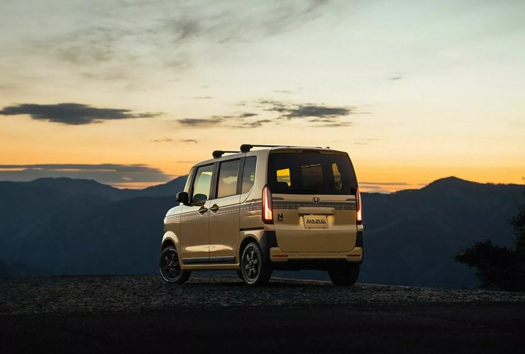 Honda N-Box 2025, тюнинг Honda, Range Rover