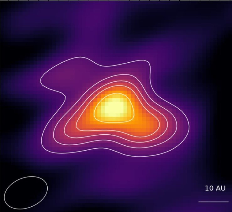 протопланетный диск DG Tau