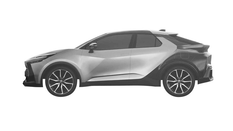 Кроссовер Тойота, новая Тойота, Toyota C-HR 2023, новая Toyota C-HR, кроссовер Toyota