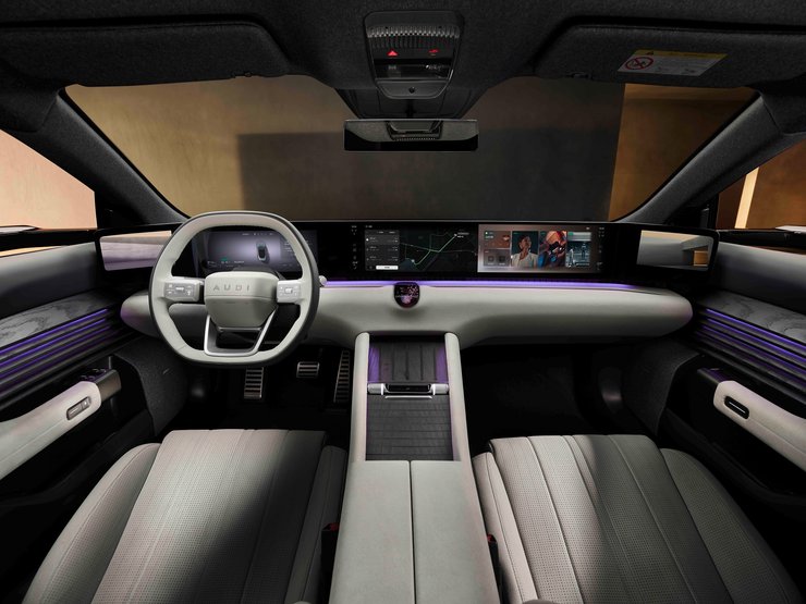 Салон Audi E5 Sportback