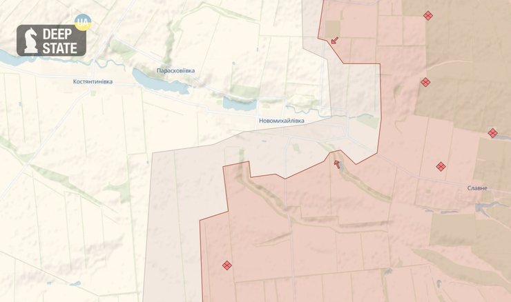 Новомихайловка DeepState
